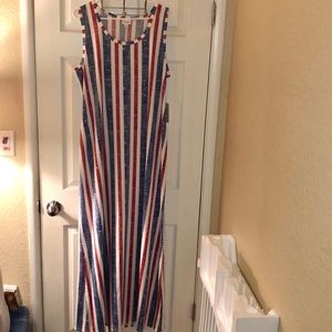 2XL NWT vintage Americana Lularoe Dani dress